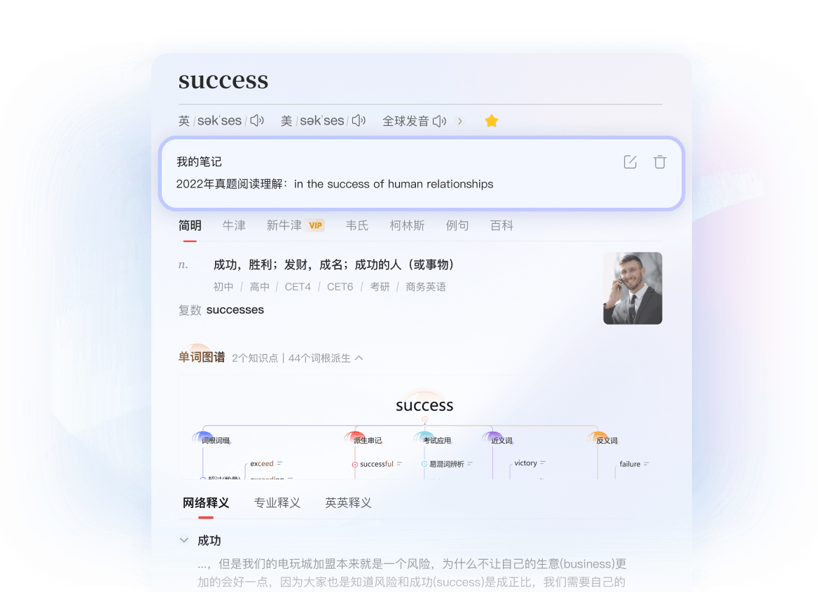 多语种词汇翻译智能界面